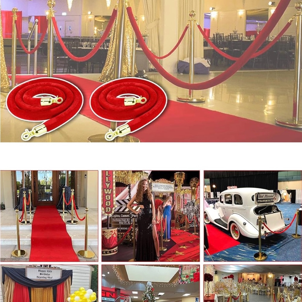Party event ropes